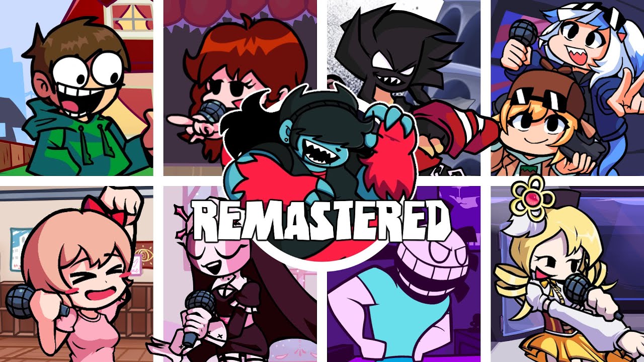 Animal But Every Turn A Different Character Is Used - REMASTERED (Friday Night Funkin')