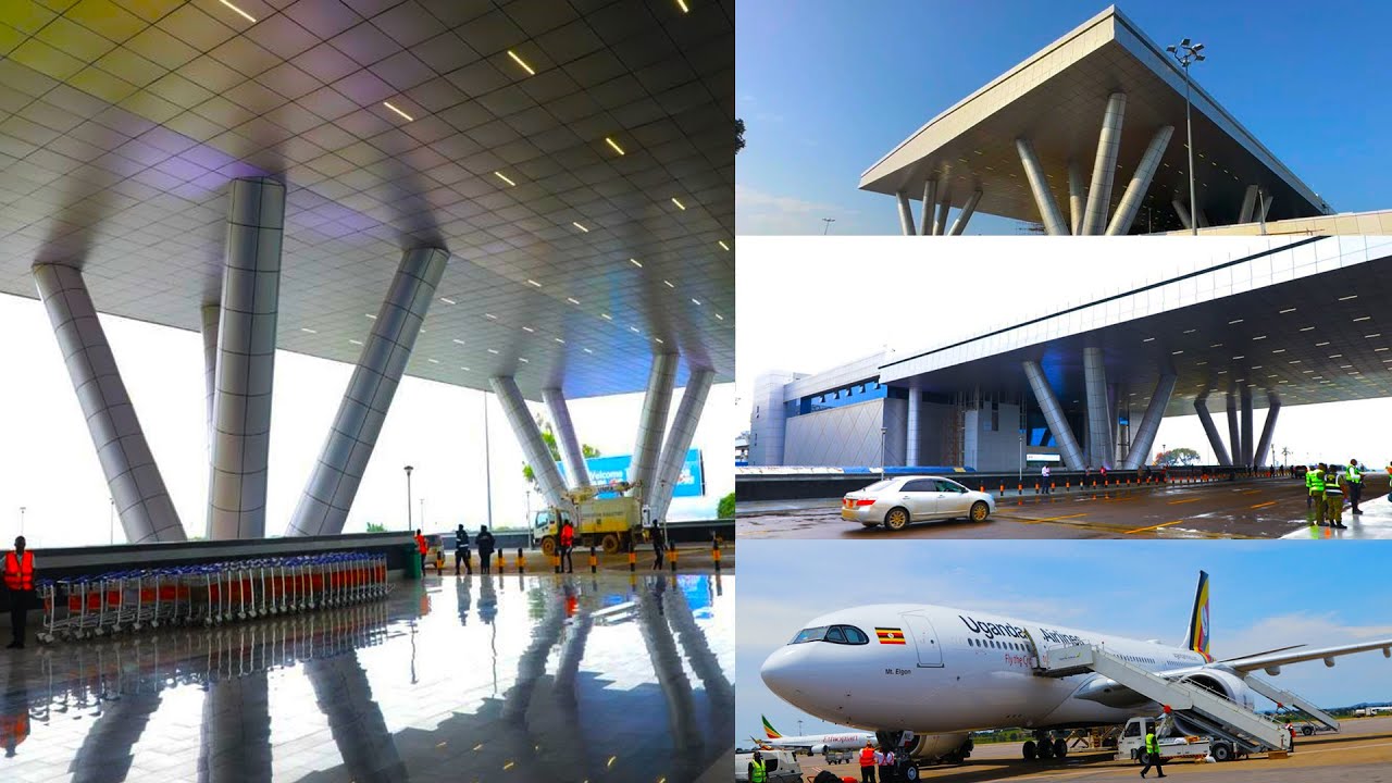 The New Entebbe Airport Terminal building opened to the public. To be completed in July