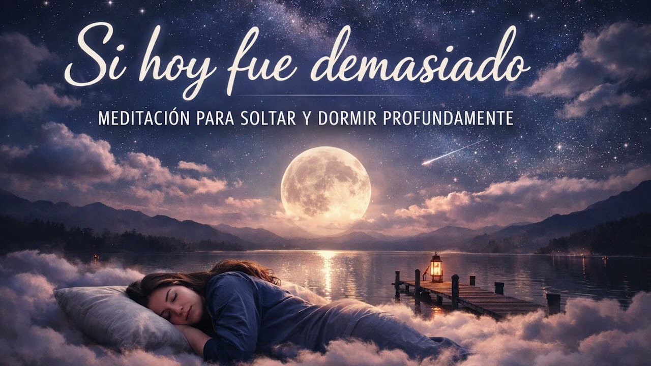 Si hoy fue demasiado | Meditación para soltar y dormir profundamente