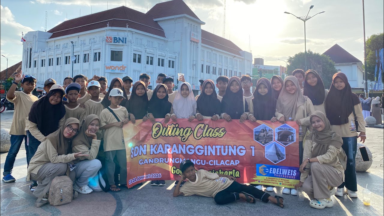 OUTING CLASS SDN KARANGGINTUNG 01 GOES TO YOGYAKARTA 2026