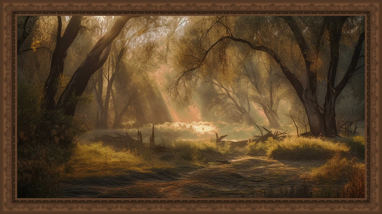 Art for TV | Landscape Painting set to Music | 30 Mins
