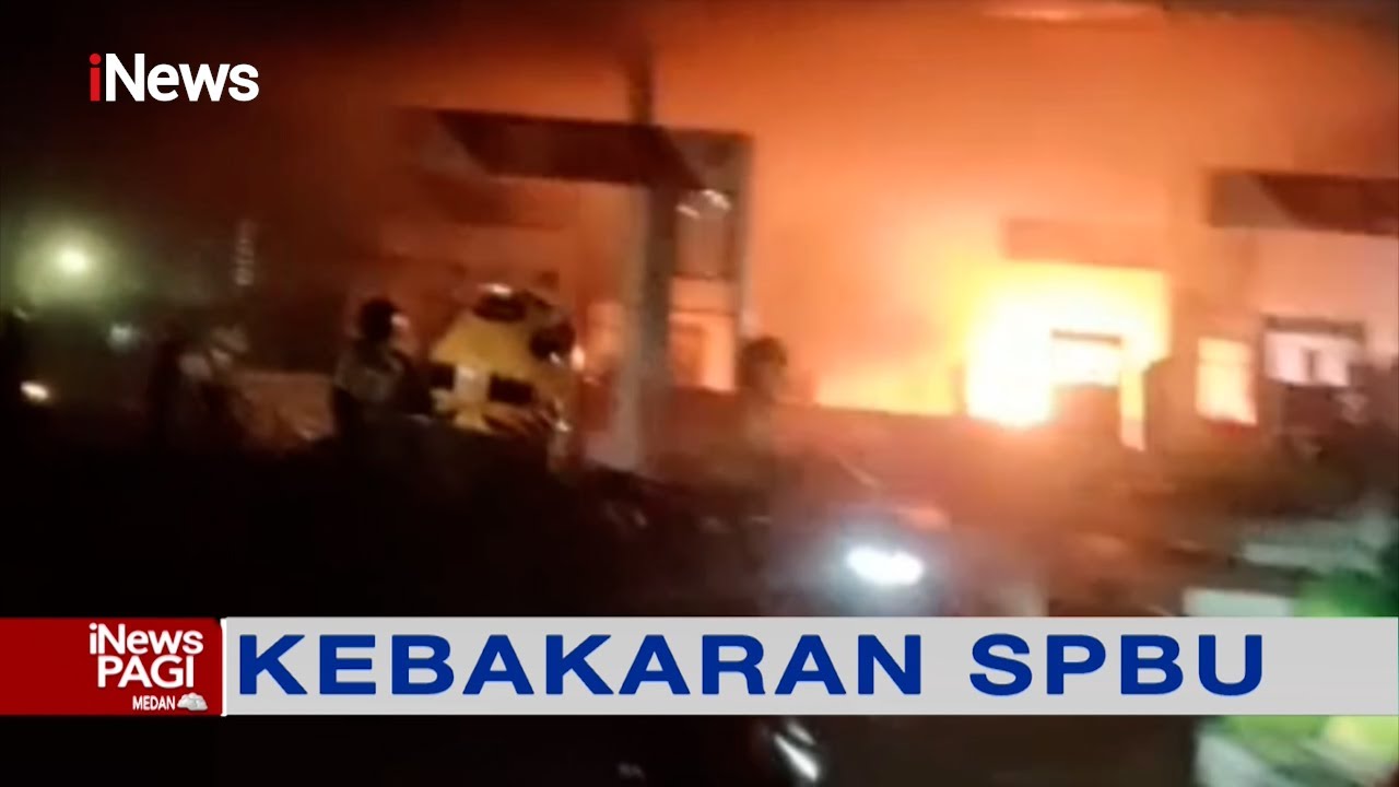 Sebuah SPBU Terbakar di Jaktim, Api Diduga Berasal dari Motor #iNewsPagi 21/05