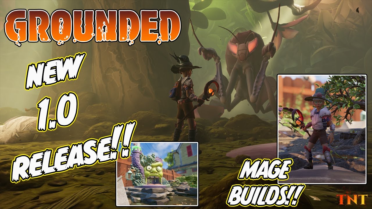 Grounded 1.0 Update! New Weapons, Armor, and Locations!