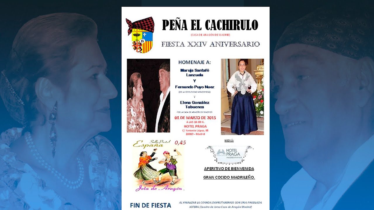 Homenaje Maruja Santafé y Fernando Puyo.