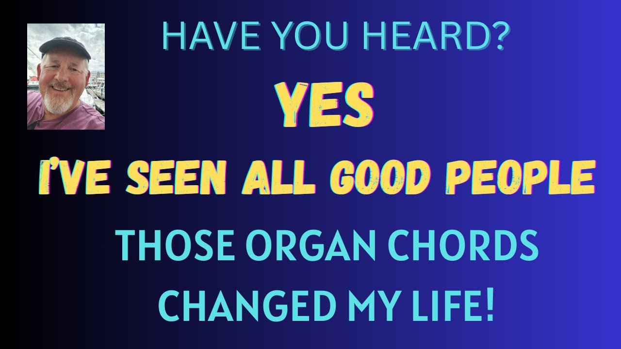 THAT ORGAN SOUND! Yes - I've Seen All Good People. What an impact it made on me!