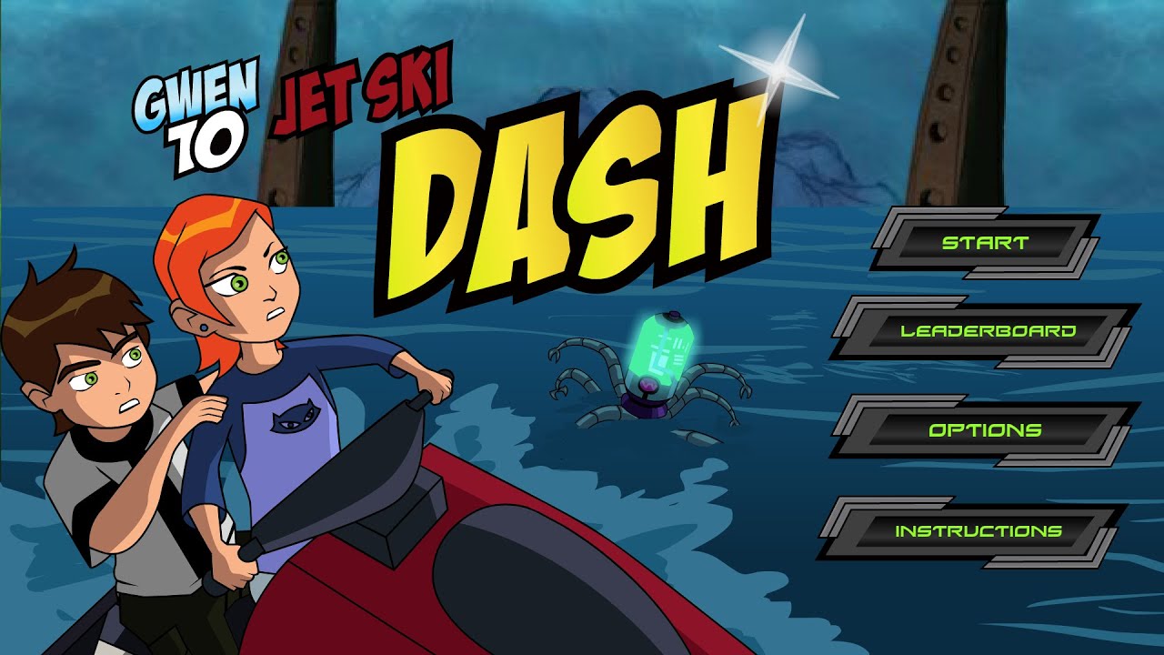 Zerando Gwen 10 Jet Ski Dash [Full Gameplay]