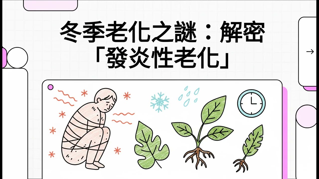 冬季老化之謎：解密「發炎性老化」