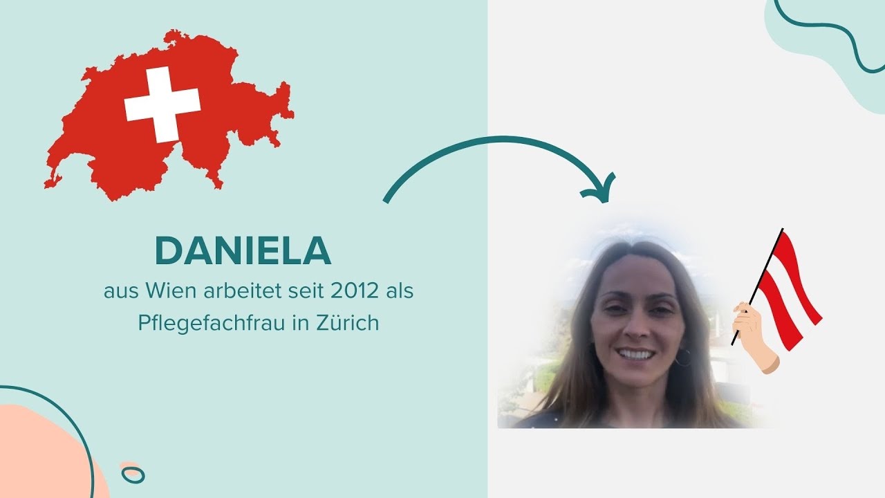Daniela aus Wien arbeitet seit 2012 in einer Privatklinik in Zürich #pflegefachkraft #pflegejobs