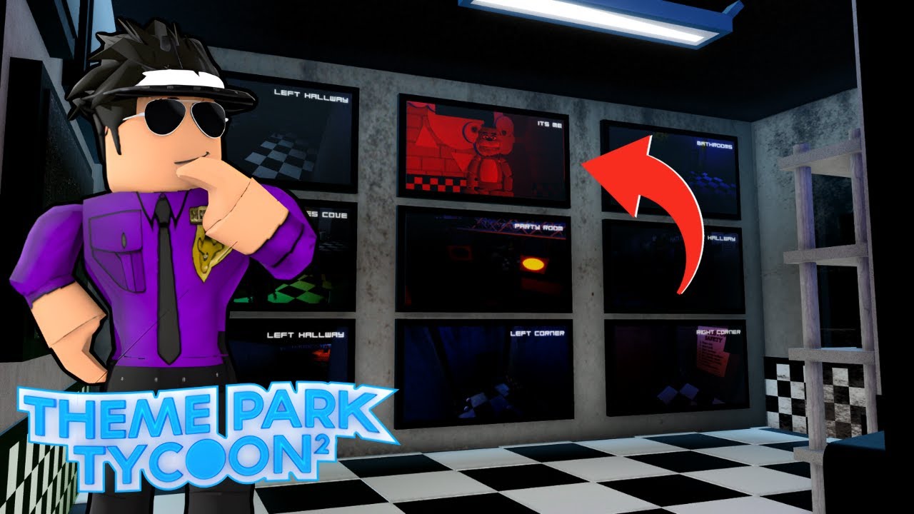 🔴 Building *FIVE NIGHTS AT FREDDY'S* in Theme Park Tycoon 2 - LIVE