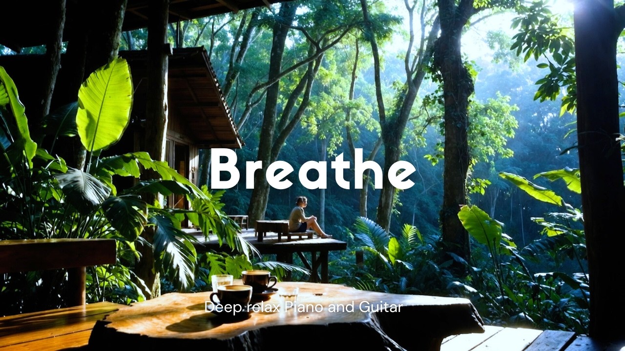 Beautiful Morning 🌅 Gentle Piano & Guitar Music for Relaxing, Reading & Stress Relief