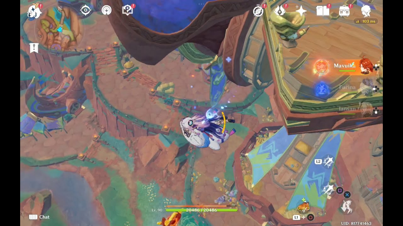 [Genshin Impact Exploration] "Collective Of Plenty" - Atocpan, Natlan - Pyroculus, Chests, & Puzzles