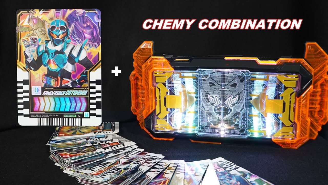 DX GOTCHARDRIVER Combo! Ride Chemy cards | Kamen Rider Gotchard