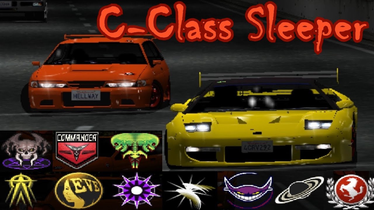 Tokyo Xtreme Racer 2: Strongest Bosses & Enemies vs C-Class Sleeper Pulsar! 