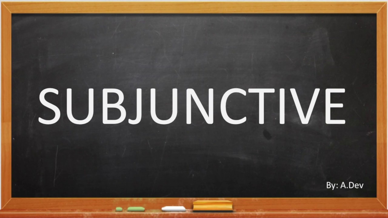 Materi SUBJUNCTIVE (Grammar) - Pembahasan Soal Tes Bahasa Inggris USM PKN STAN