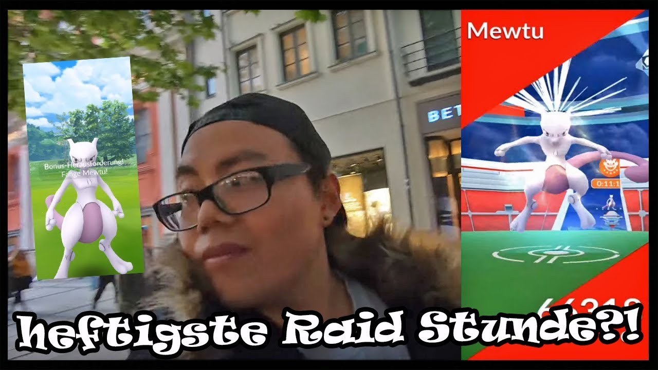 Die HEFTIGSTE & CHAOTISCHSTE Raid Stunde?! Shiny Mewtu Raid Stunde!