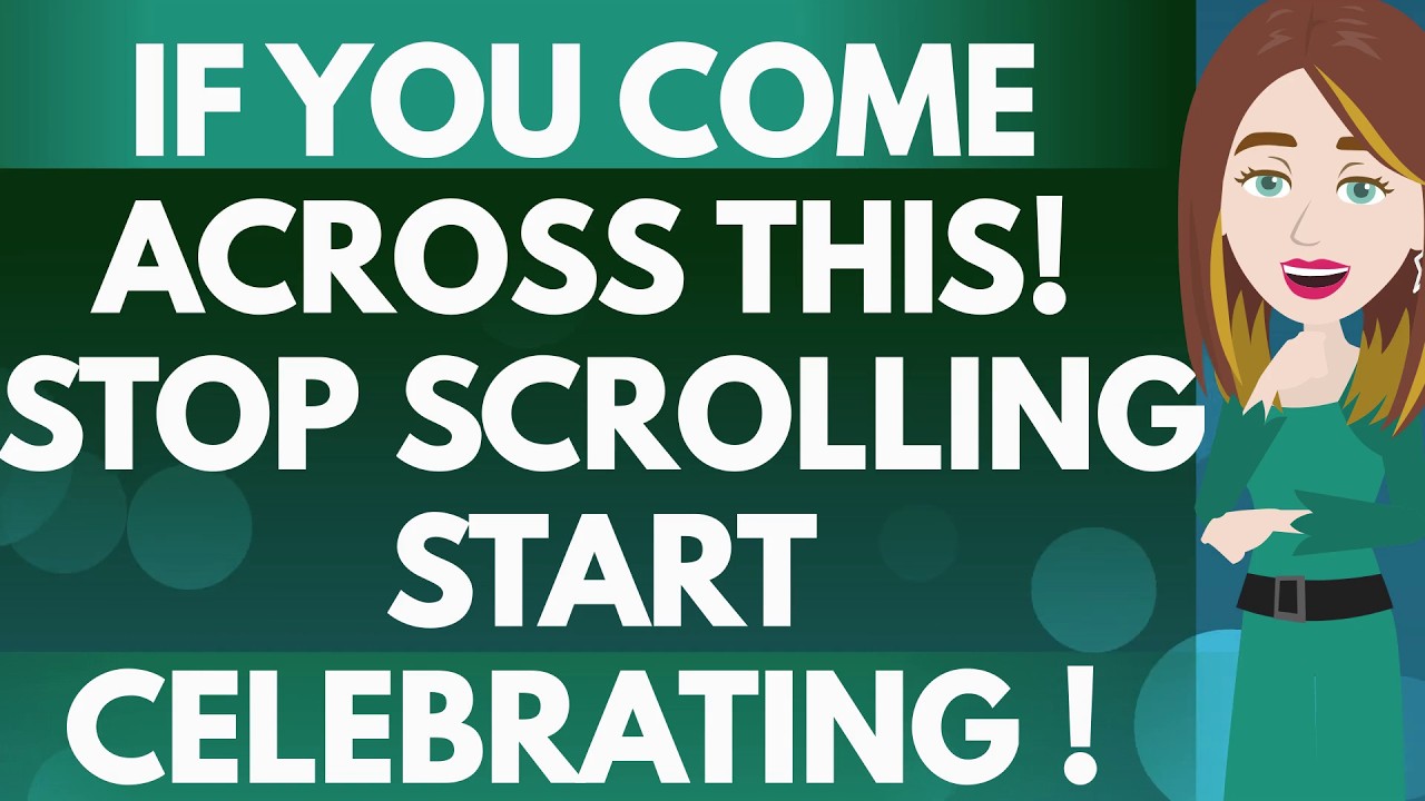 If you come across this stop scrolling start celebrating! Abraham Hicks