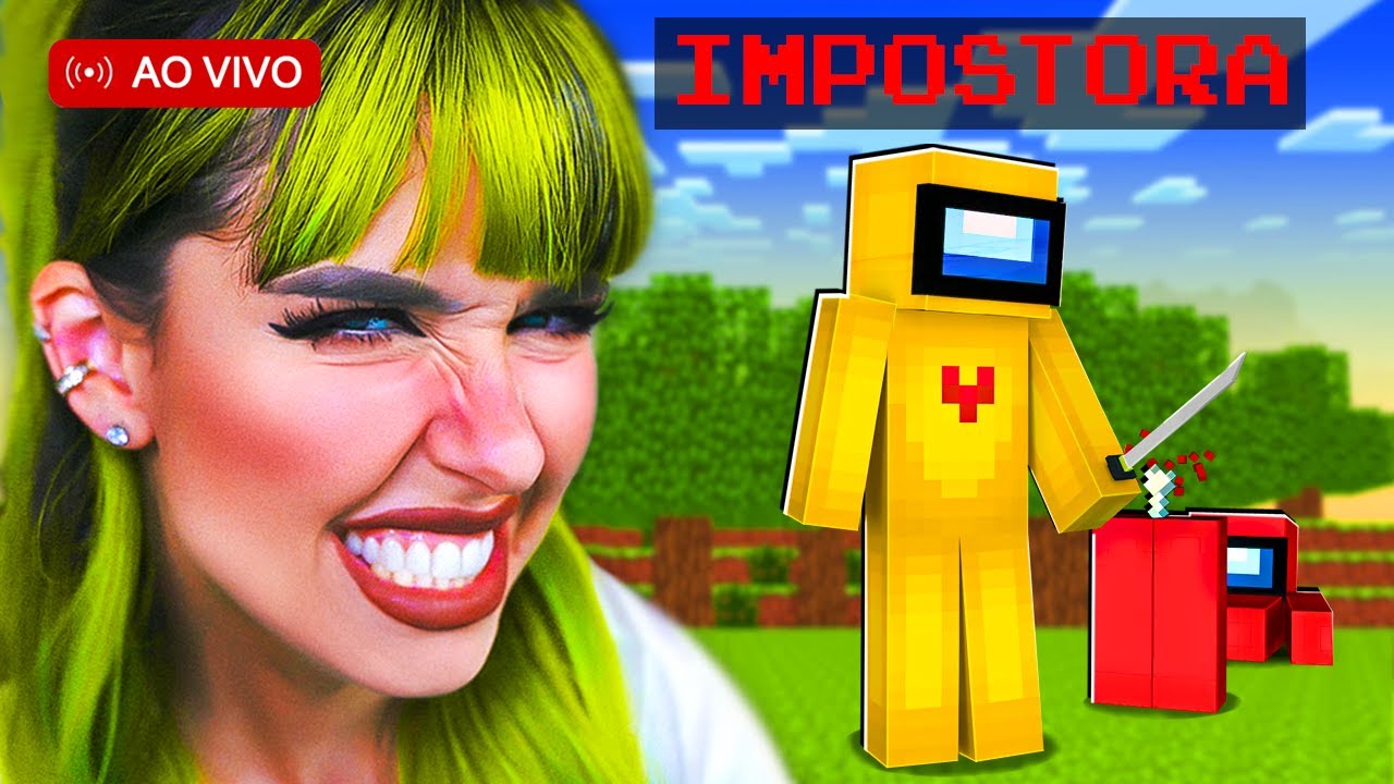 🔴 AMONG US DO MINECRAFT ARKANIS! (DIA 52)