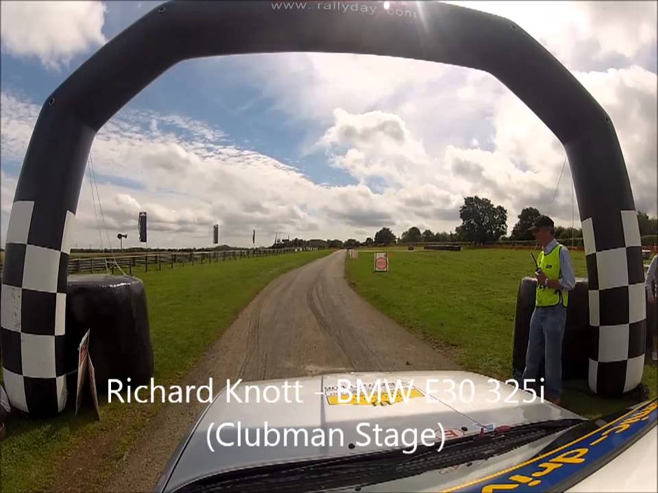 Rally Day 2012 - Castle Combe, On Board action ! BMW E30 / Mk2 Escort