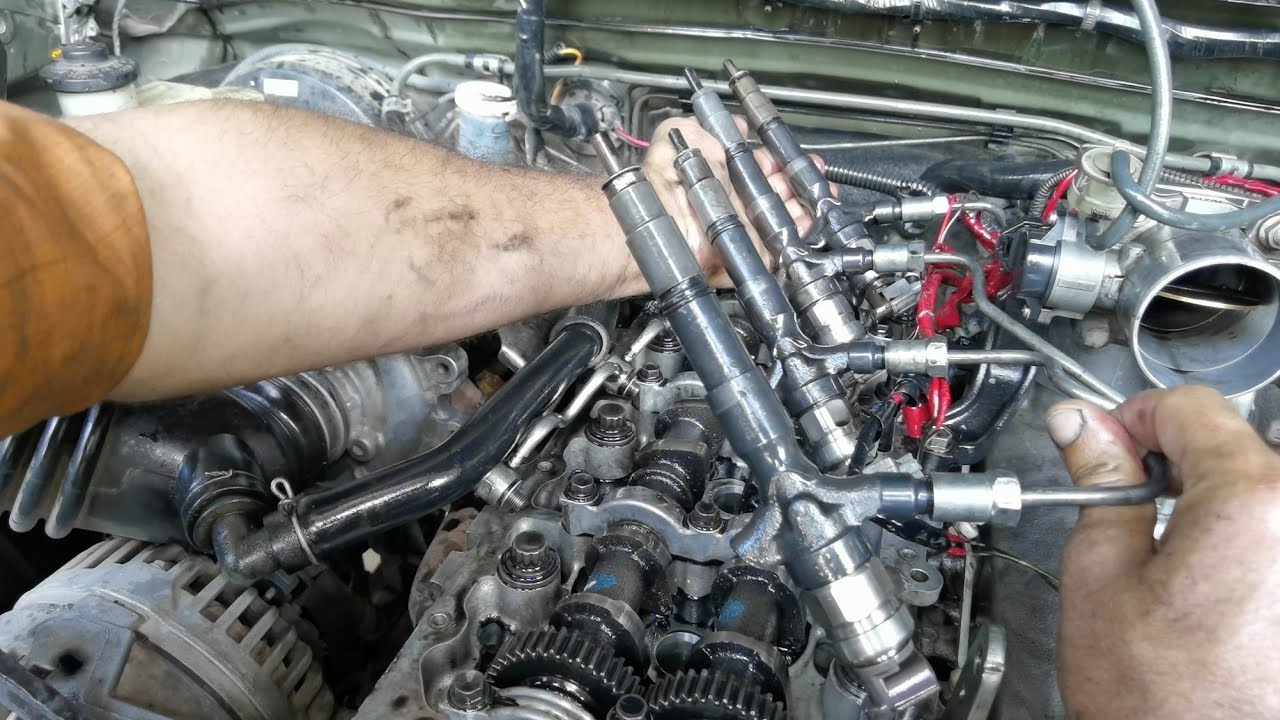how to common rail injector checking engine starting problem clear // common rail injector check