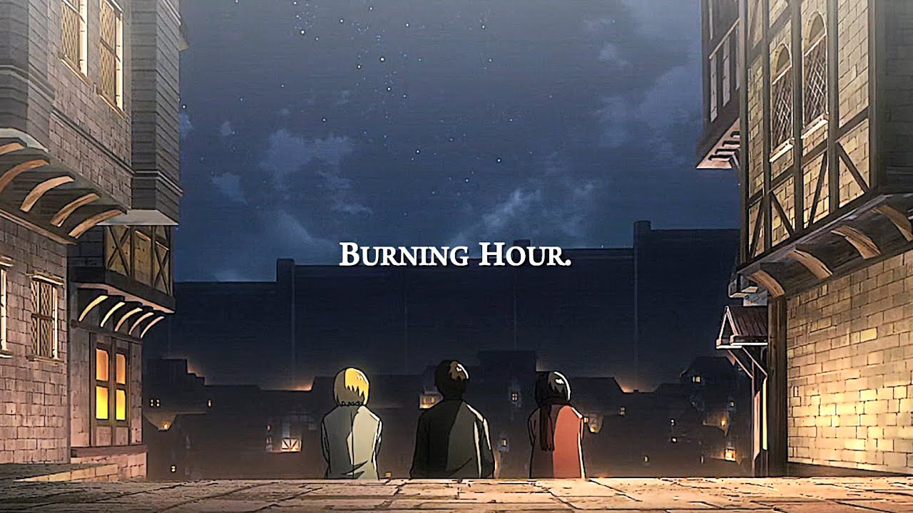 (ASMV) eren, mikasa, & armin || burning hour.