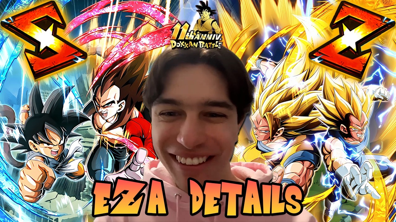 THE BOMBERS ARE BACK! 8TH ANNIVERSARY LR EZA DETAILS REACTION AND BREAKDOWN!! DBZ Dokkan Battle