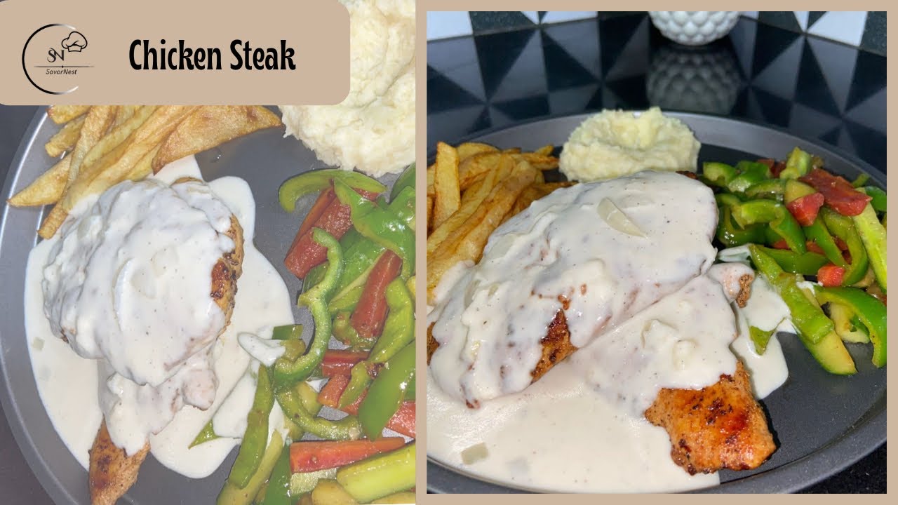 Chicken Steaks Recipe by SavorNest