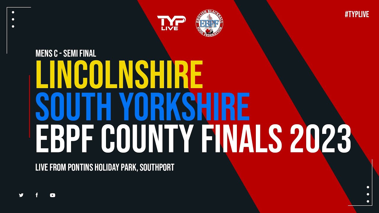 Lincolnshire vs South Yorkshire | Mens C | Semi Finals | EBPF County Finals 2023 |