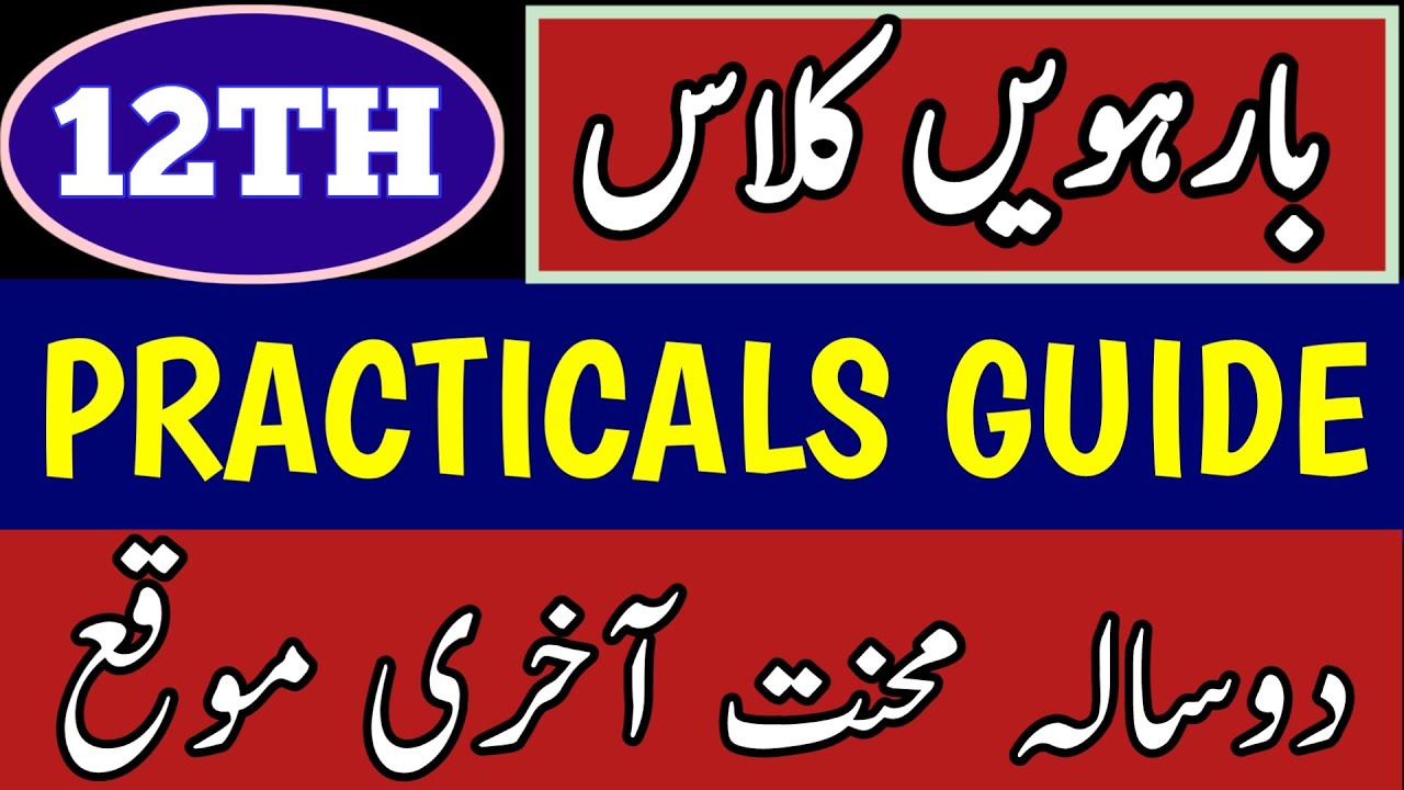 12th Class Practical complete Guide All books | 2nd year practical 2023 | board exams