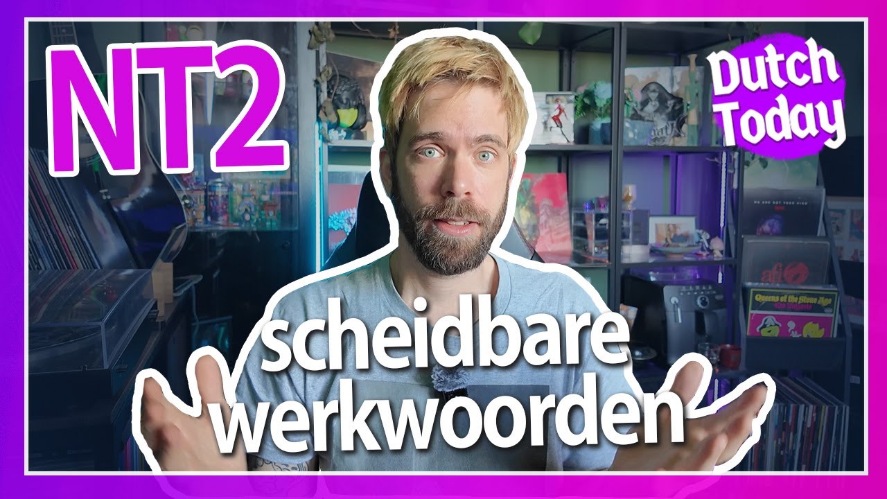 Как использовать глаголы с отделяемыми приставками? #NT2 #learndutch