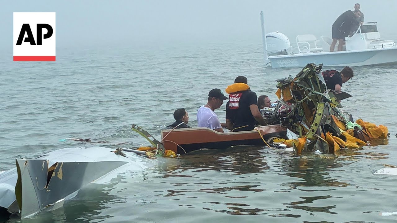 Rescuers search for survivors after Mexico Navy plane crash in Texas