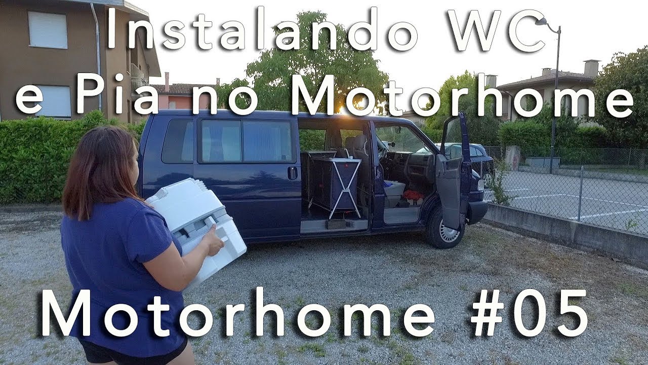 Instalando a Pia e a Privada no Motorhome | Construindo um Motorhome #05 Final!