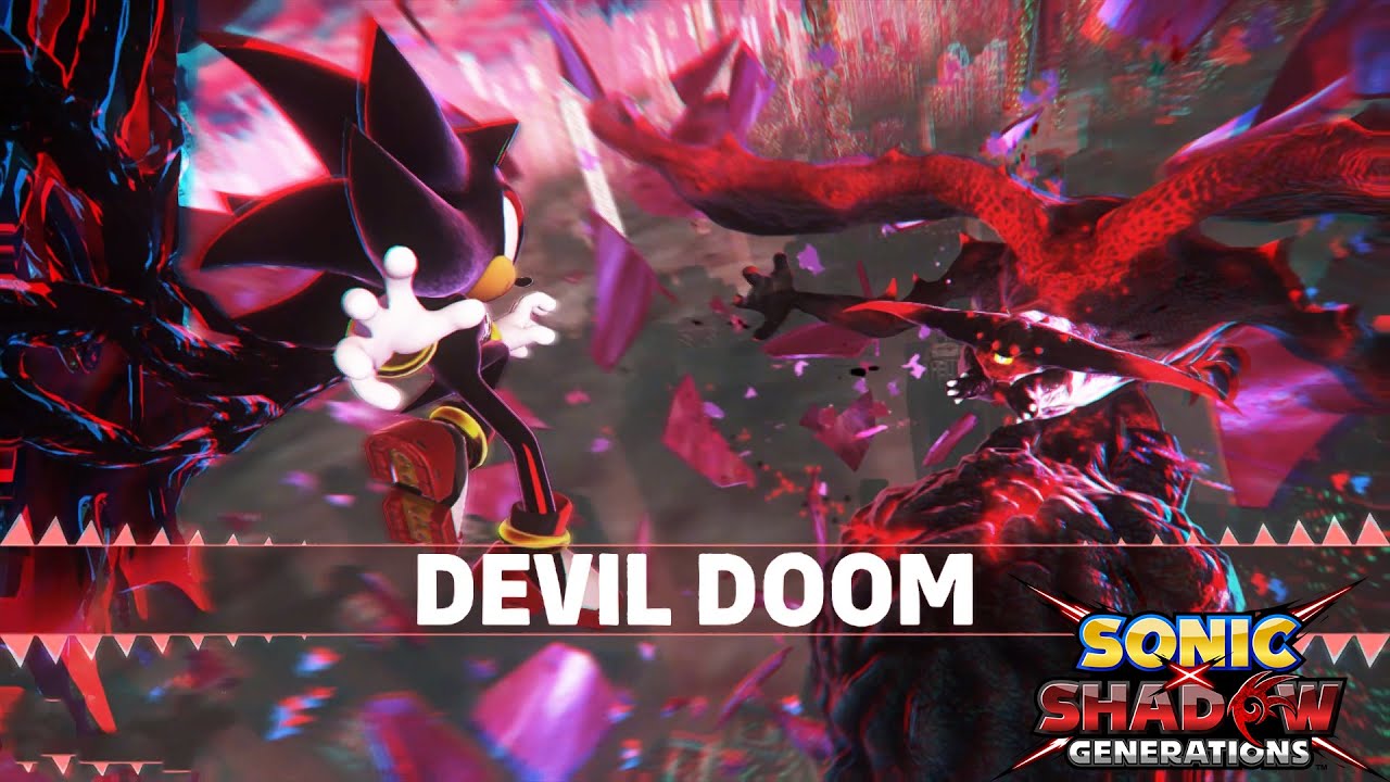DEVIL DOOM Boss Fight Sonic X Shadow Generation (Neo Devil Doom)