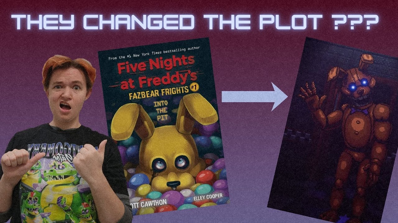 FNAF Into the Pit: Book to Game Review