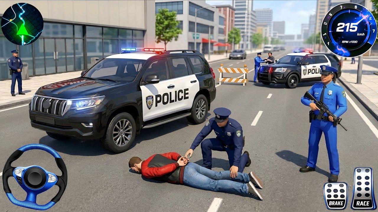 Police Car Chase Simulator 3D - Police Simulator Patrol Officers - Android GamePlay