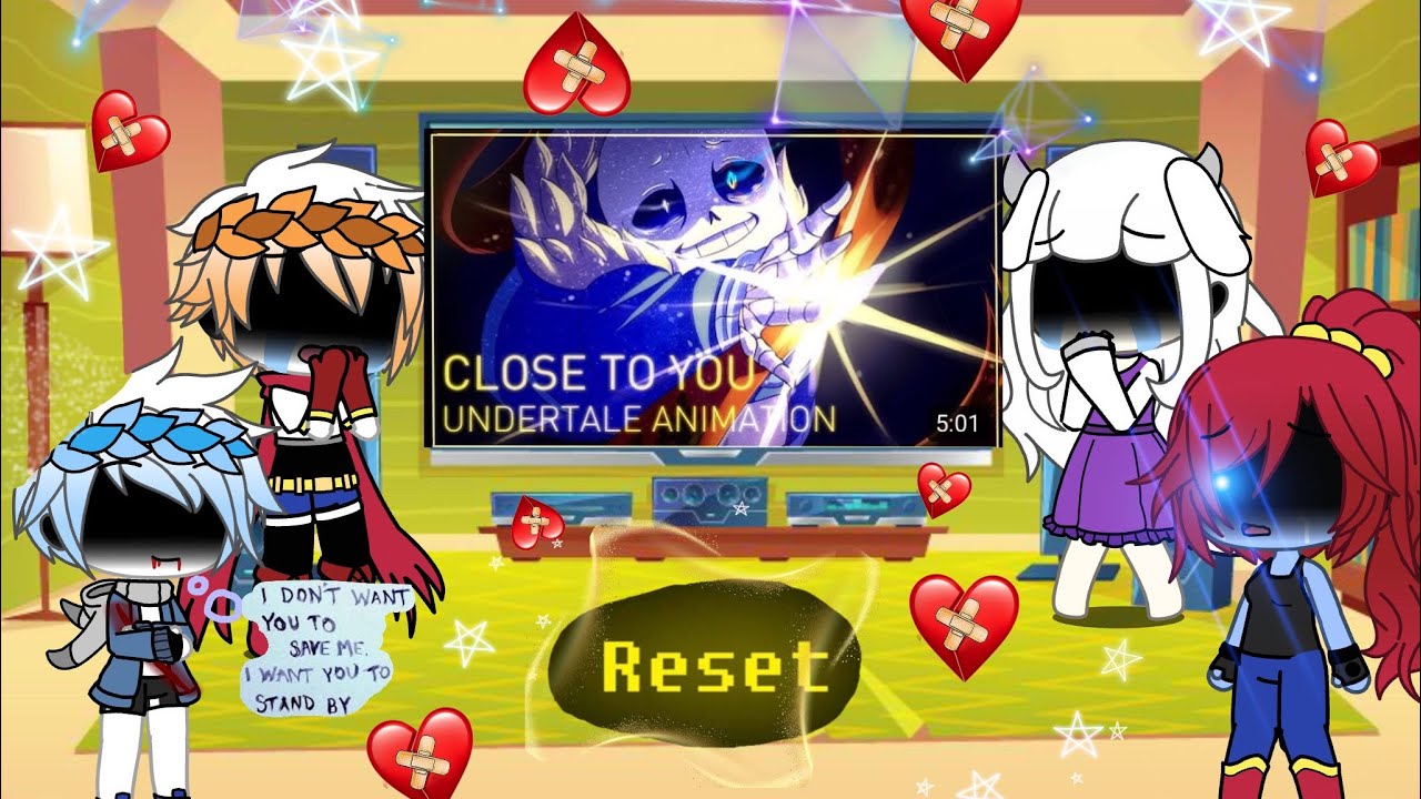 Undertale Crew react to “Close to you” || OLD ||
