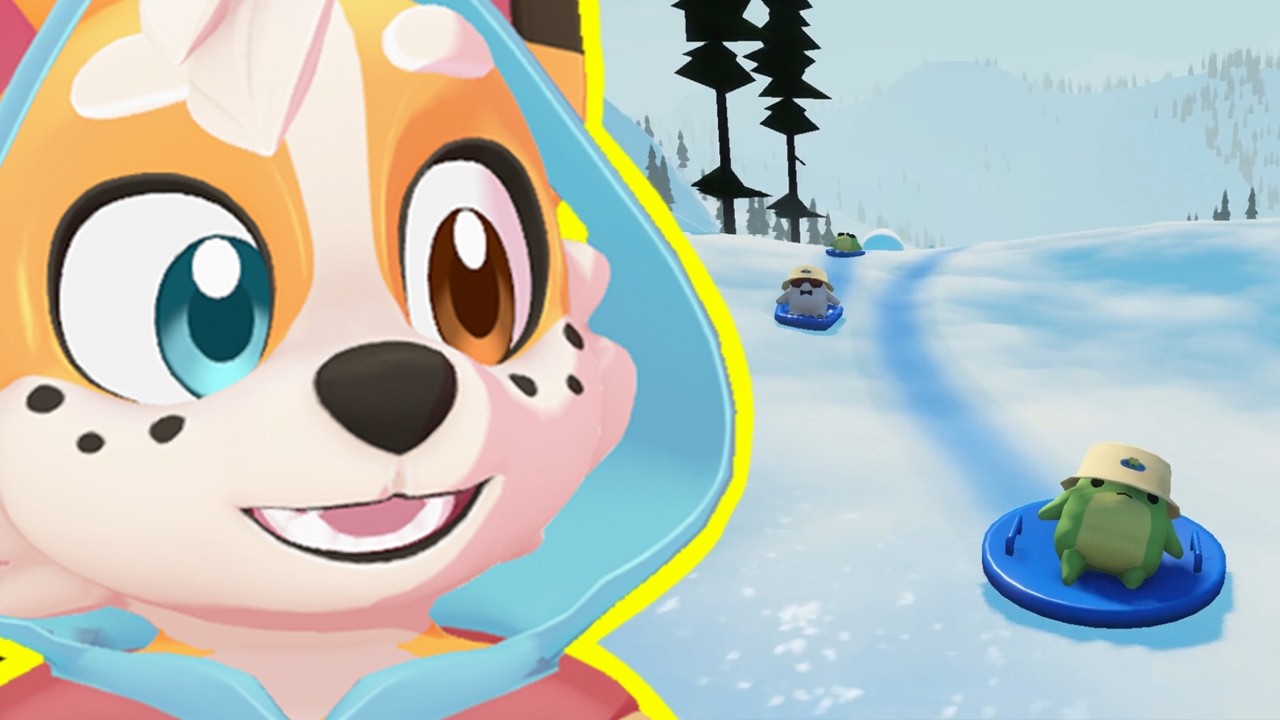 THIS NEW COZY GAME IS AMAZING! | VTuber Plays SLEDDING GAME (Demo)