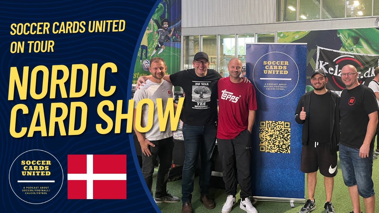 NORDIC CARD SHOW VLOG! - Soccer Cards United On Tour - Selling Soccer Cards In Copenhagen, Denmark.