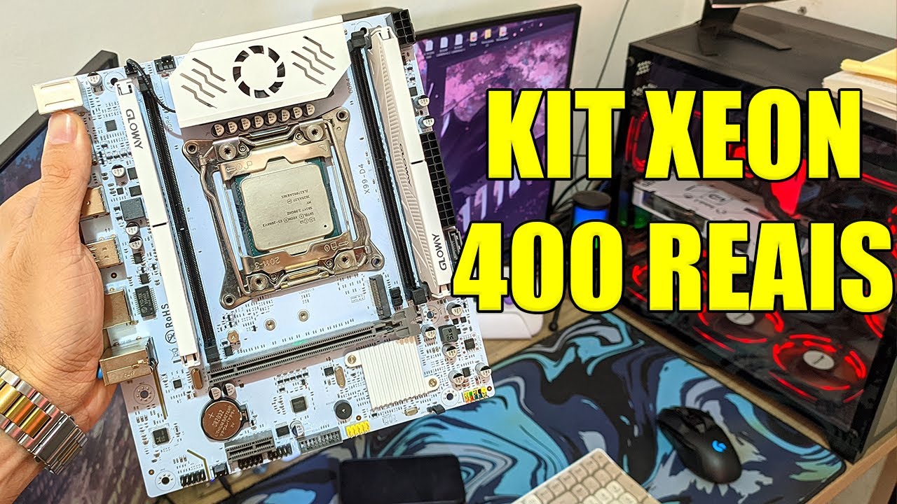 O MELHOR CUSTO BENEFÍCIO  Kit Xeon X99 por MENOS de R$400!!!