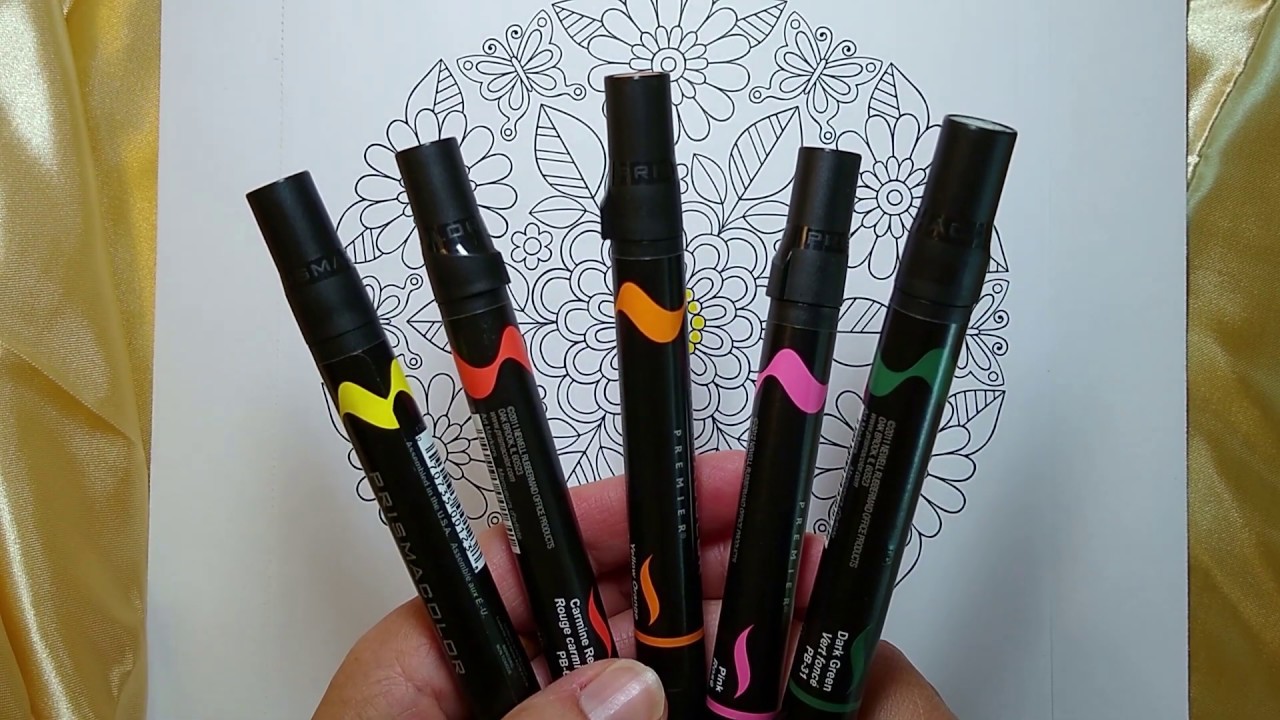 Find SECRET peace from coloring MANDALAS | Prismacolor Dual Tip Markers |  Coloring Book Tips
