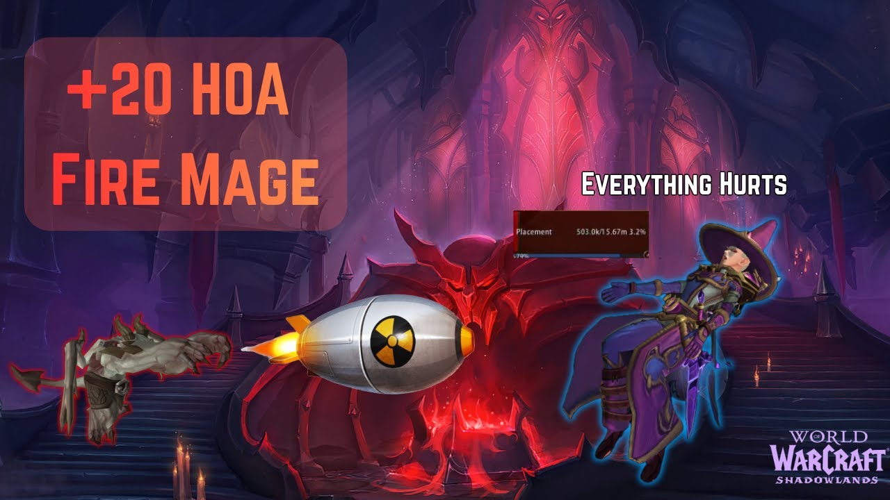 +20 HoA Fire Mage | Fighting for my life out here