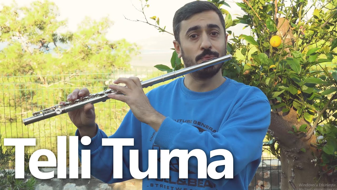 Telli Telli - Yeni Türkü | Flüt Solo - Mustafa Tuna ( Flute Cover ) #flute #flüt