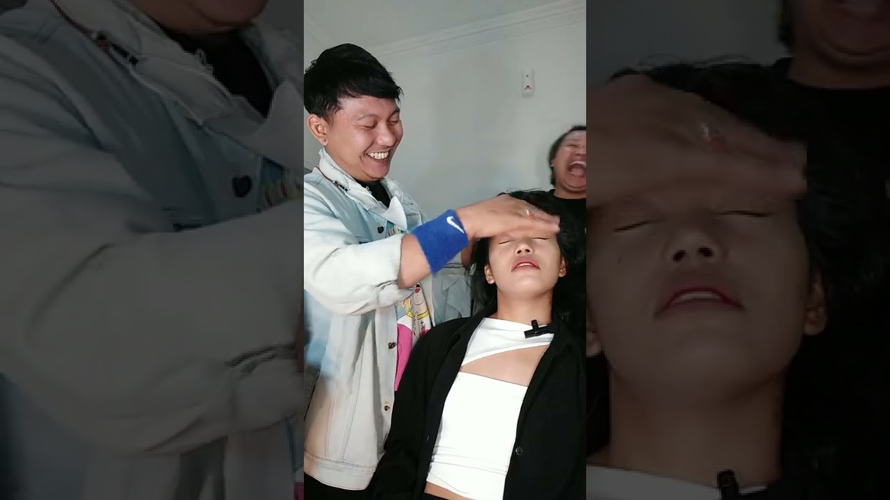 ASMR_ lagi break shooting, klayen pengen di kretek abal abal #asmr #headmassage #totokwajah