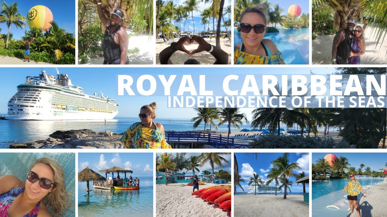 Royal Caribbean Independence of the Seas Nassau Bahamas  Perfect Day Coco Cay  4 Day Cruise Vlog