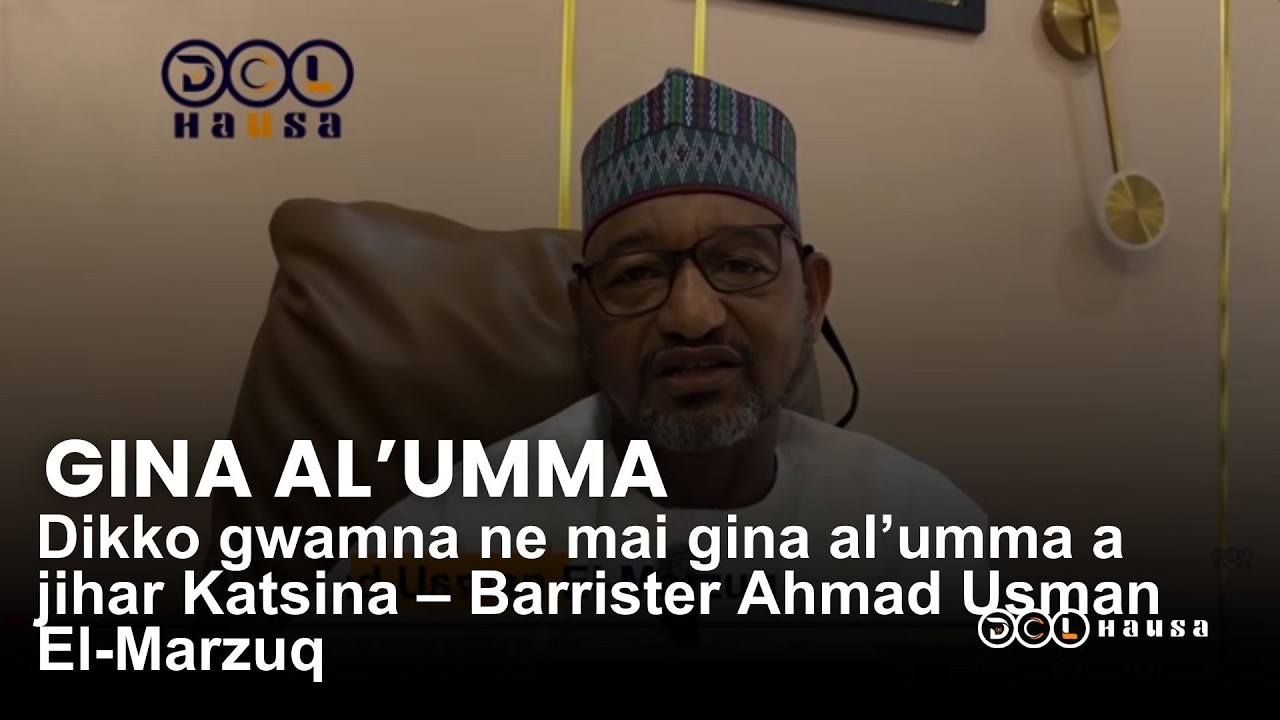 Dikko gwamna ne mai gina al’umma a jihar Katsina – Barrister Ahmad Usman El-Marzuq