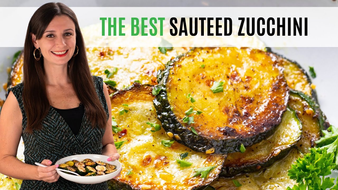 Best Way To Make SAUTEED ZUCCHINI (In 10 Minutes!)