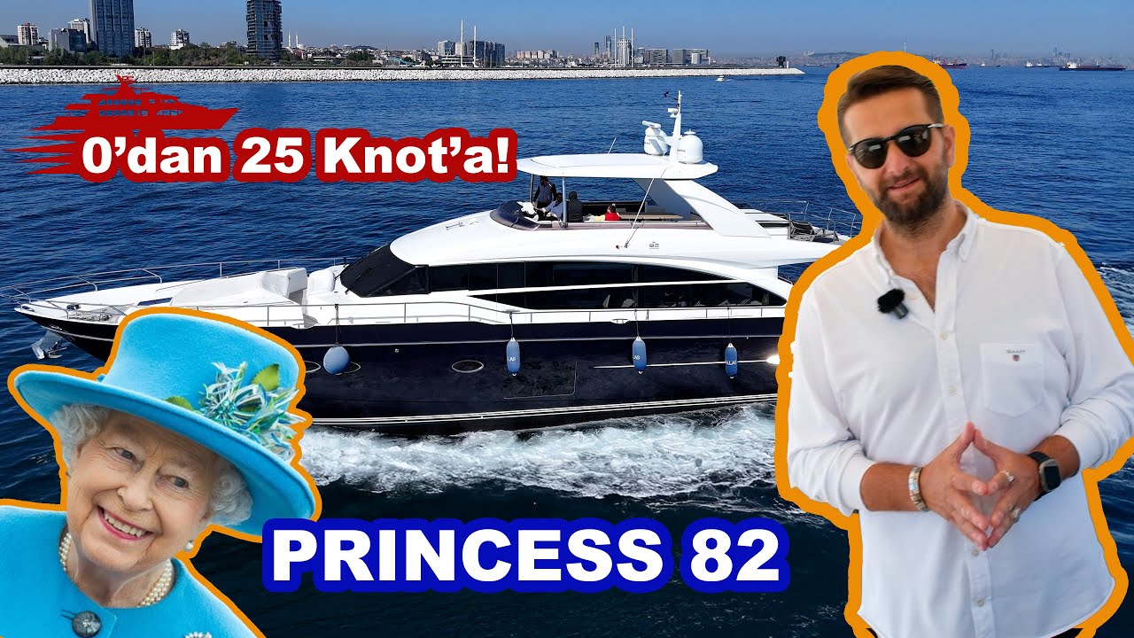 İngiliz Princess'i 82 Tüm Detayları İle..  | MİLYONLUK YATLARLA TAM YOL YAPIYORUZ 1.BÖLÜM