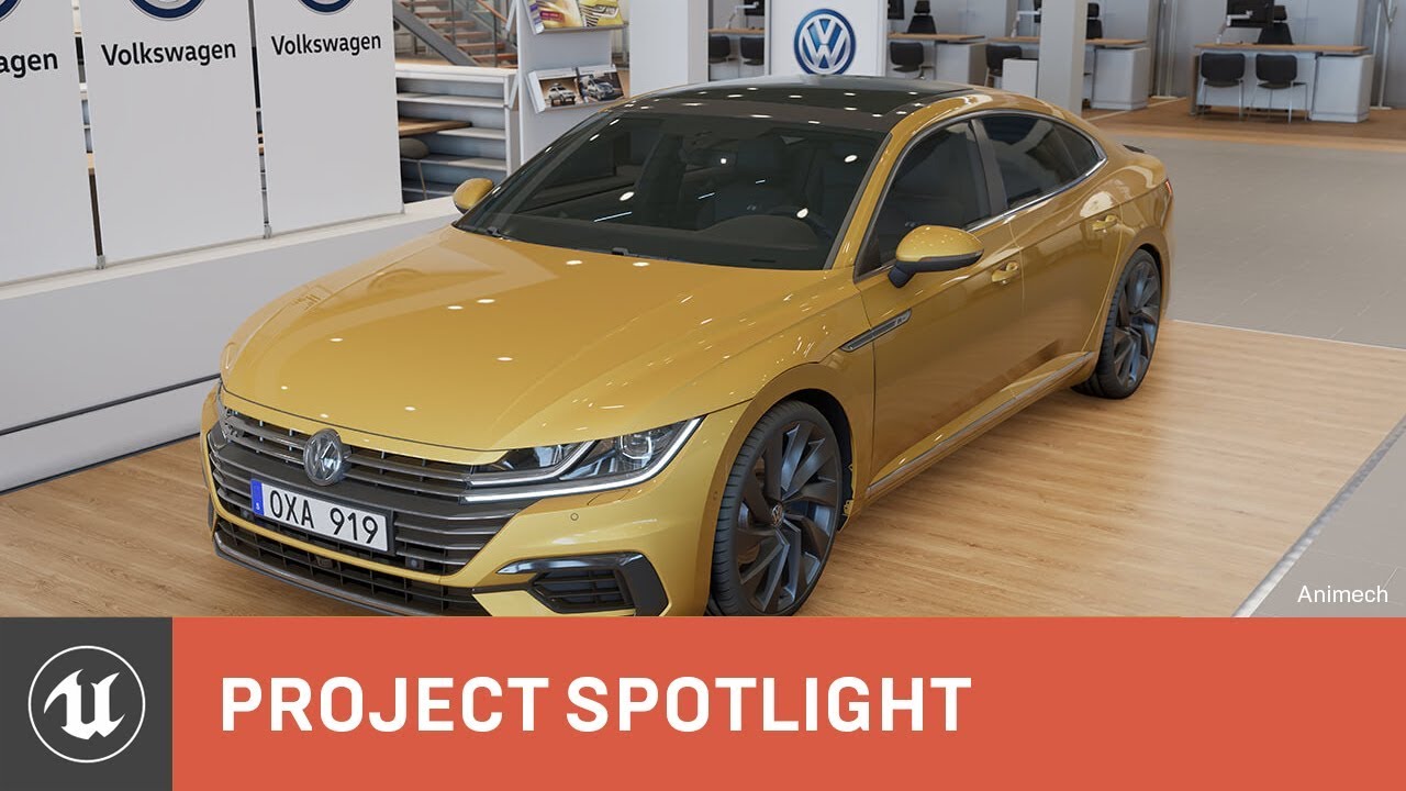 How Animech Designed a Volkswagen VR Experience that Sells | Project Spotlight | Unreal Engine