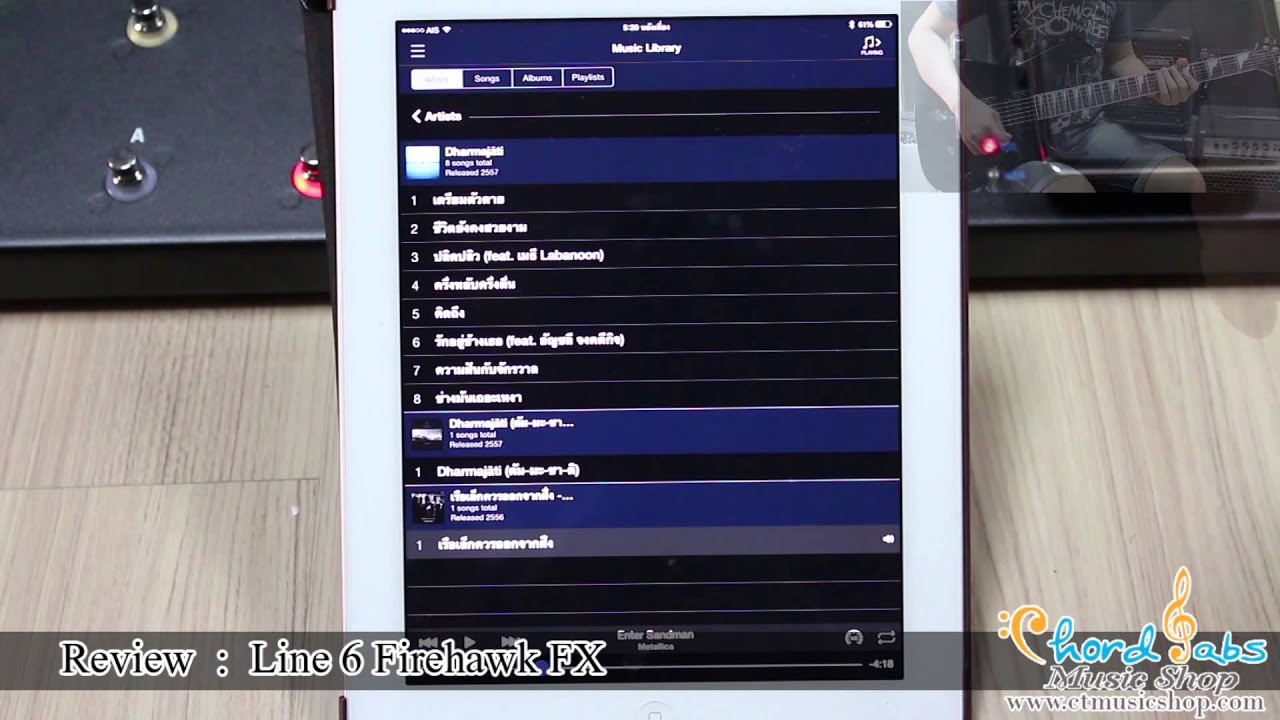 Review LINE 6 FIREHAWK FX by CT Music Shop