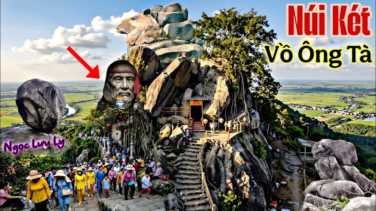 Chấn Động Phát Hiện Tảng Đá Đầu Người Tại Vồ Ông Tà Núi Két An Giang