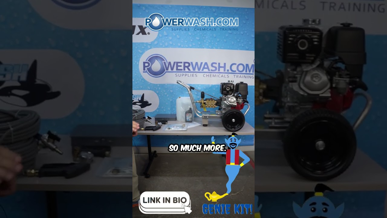 Unboxing of the Genie Basic Pressure Wash Kit! #newbusiness #unboxing #powerwash